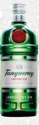 Recheio Gin tanqueray promoção