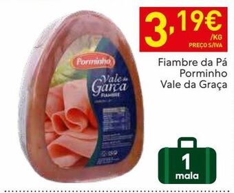Recheio Presunto porminho promoção
