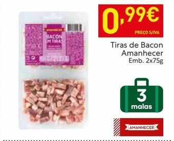 Recheio Bacon amanhecer promoção
