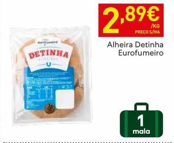 Recheio Alheira eurofumeiro promoção