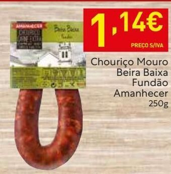 Recheio Chouriço amanhecer promoção