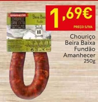 Recheio Chouriço amanhecer promoção