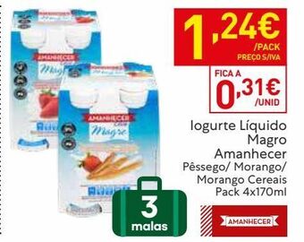 Recheio Iogurte amanhecer promoção