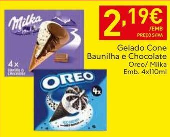 Recheio Gelados oreo promoção
