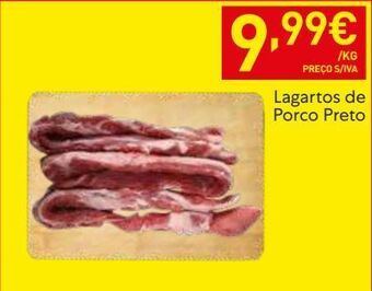 Recheio Carne suína promoção