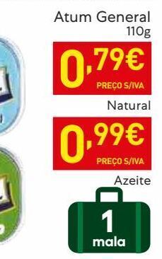 Recheio Atum em lata general promoção