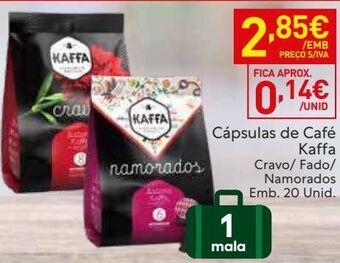 Cápsulas de café kaffa