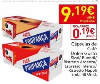 Recheio Cápsulas de café dolce gusto promoção