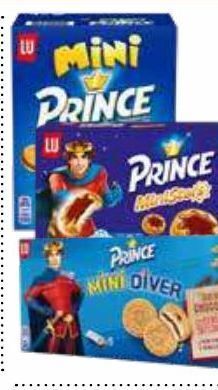 Recheio Biscoitos prince promoção