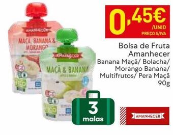 Recheio Polpa de frutas amanhecer promoção