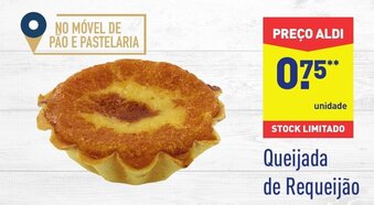 ALDI Queijada de Requeijão promoção