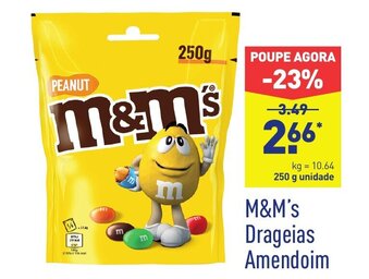 M&M's Drageias Amendoim 250g