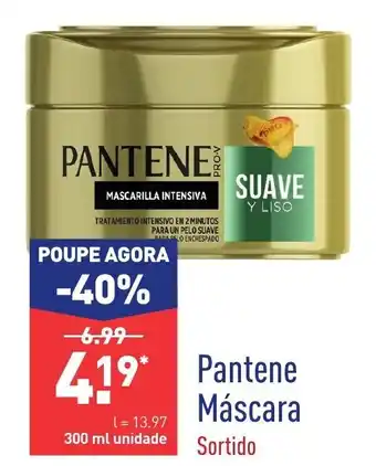 ALDI Pantene Máscara 300ml promoção
