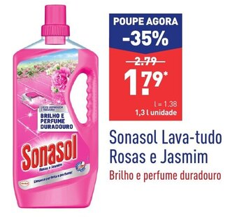 Sonasol Lava-tudo Rosas e Jasmim 1,3L