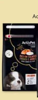 Recheio Ração para cães activpet promoção