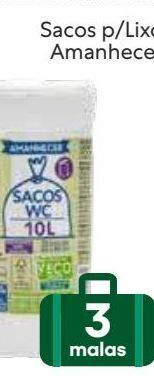 Sacos de lixo amanhecer