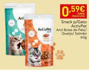 Recheio Ração para gatos activpet promoção
