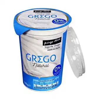 Pingo Doce Iogurte grego natural pingo doce promoção