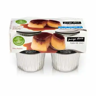 Pingo Doce Pudim flan de ovo pingo doce promoção