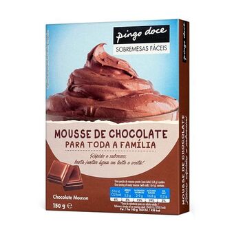 Pingo Doce Mousse de chocolate pingo doce promoção