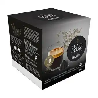 Pingo Doce Café cápsulas prestigio intensidade 9 dolce gusto chave d'ouro promoção