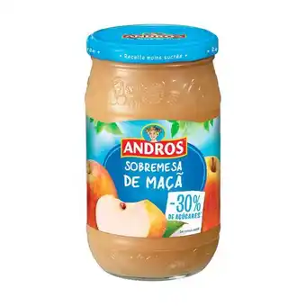 Pingo Doce Puré de maçã sem açúcar adicionado andros promoção