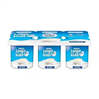 Pingo Doce Iogurte natural longa vida - pack 6 promoção