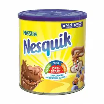 Pingo Doce Achocolatado em pó sem glúten nesquik promoção