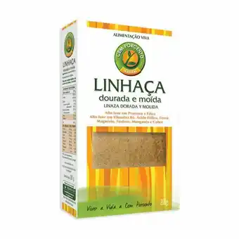 Pingo Doce Linhaça dourada moída cem porcento promoção