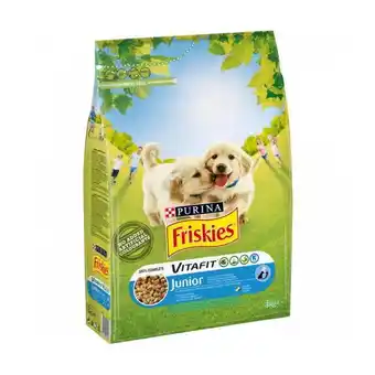 Pingo Doce Ração seca para cão júnior sabor frango e legumes friskies promoção