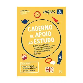 Caderno de apoio ao estudo inglês 6º ano