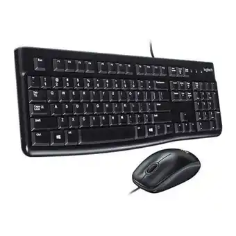 Teclado + rato logitech mk120 desktop pt