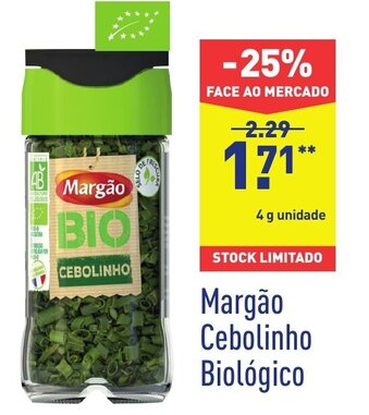ALDI Margão Cebolinho Biológico 4g promoção