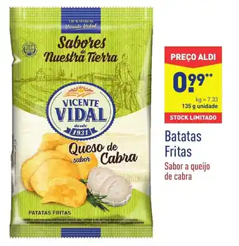 ALDI Batatas Fritas 135g promoção