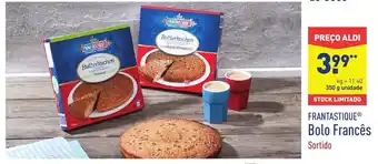 ALDI Frantastique Bolo Francês 350g promoção