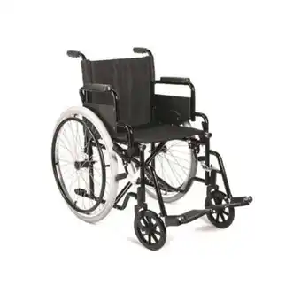 Well's Cadeira de rodas pneumática preta promoção
