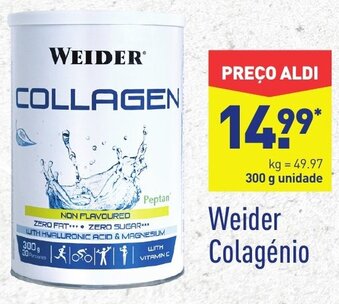 ALDI Weider Colagénio 300g promoção