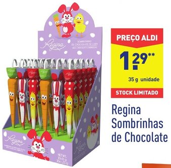 Regina Sombrinhas de Chocolate 35g