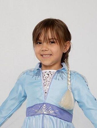 Kiabi Trança da elsa do 'frozen' promoção