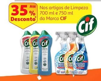 Auchan Detergente limpeza cif promoção