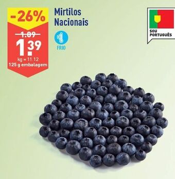 ALDI Mirtilos promoção
