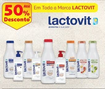 Auchan Loção corporal lactovit promoção