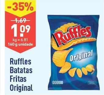 ALDI Batata chips ruffles promoção