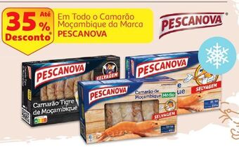 Auchan Camarao mocambique pescanova promoção