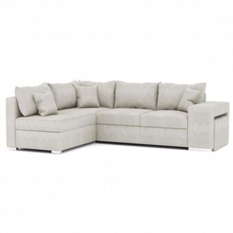 Homy Casa Sofá de canto reversível com cama e baú hutch promoção