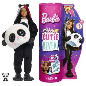 Boneca barbie cutie reveal boneca panda