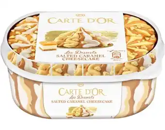 Neomáquina Gelado ola carte d'or salted caramelo cheesecake 900ml promoção