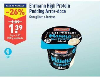 ALDI Pudim ehrmann promoção