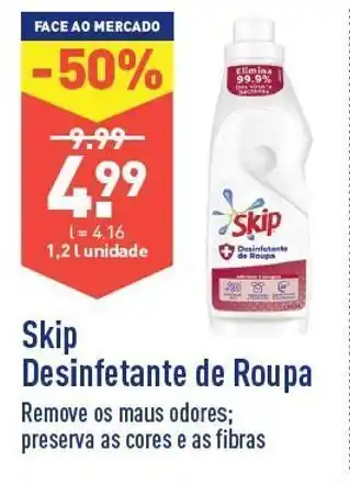 ALDI Desinfetante skip promoção