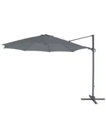 Brico Depôt Guarda-sol excêntrico mallorca cinza 255 x ø 346 cm promoção
